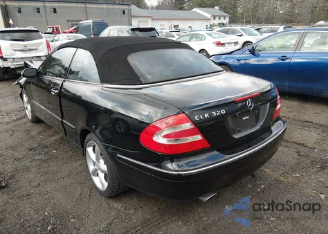 2005 Mercedes-Benz Clk 320 from USA, damaged, VIN WDBTK65JX5F147294